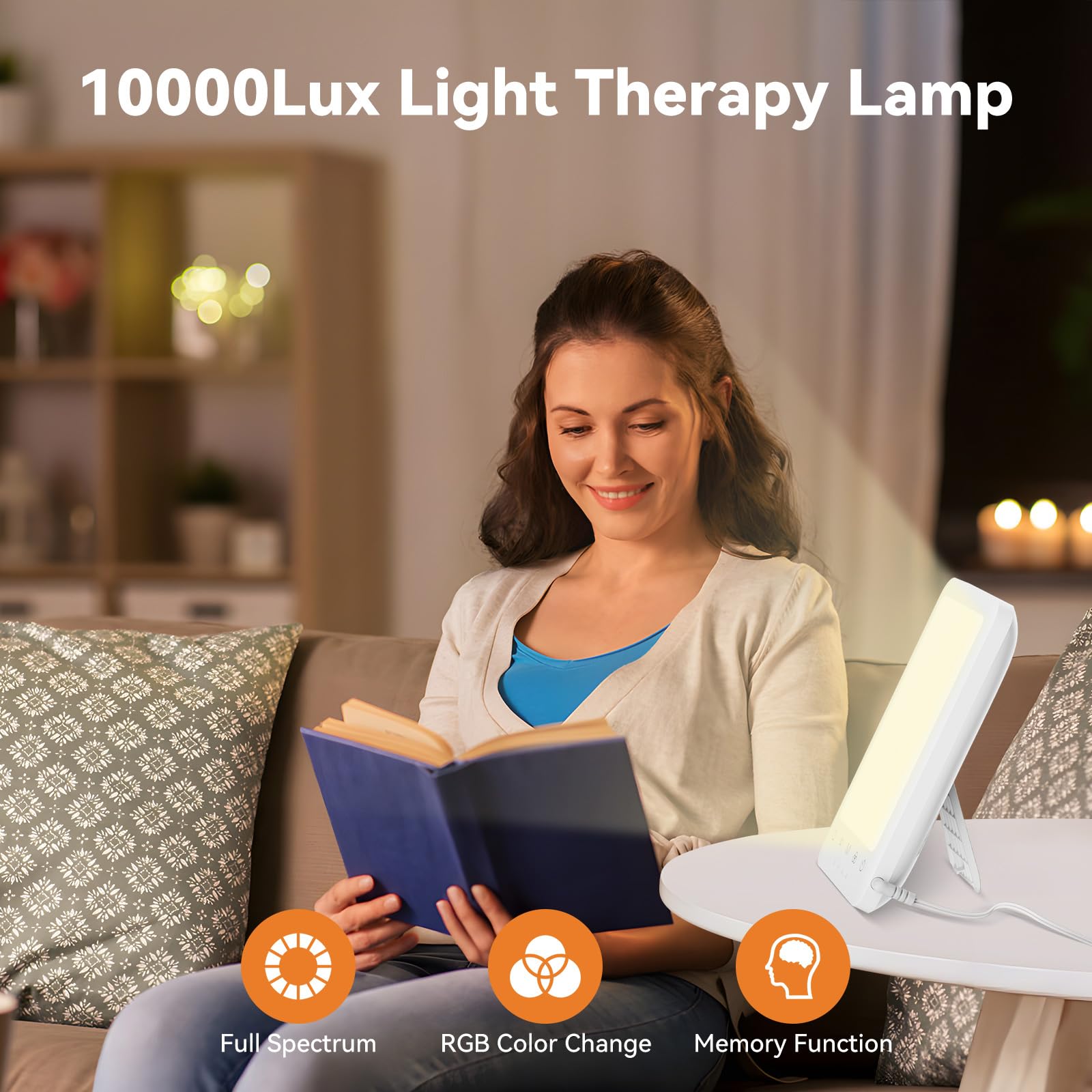 Lampe LASTAR avec 4 températures, pour une utilisation adaptée à chaque activité.