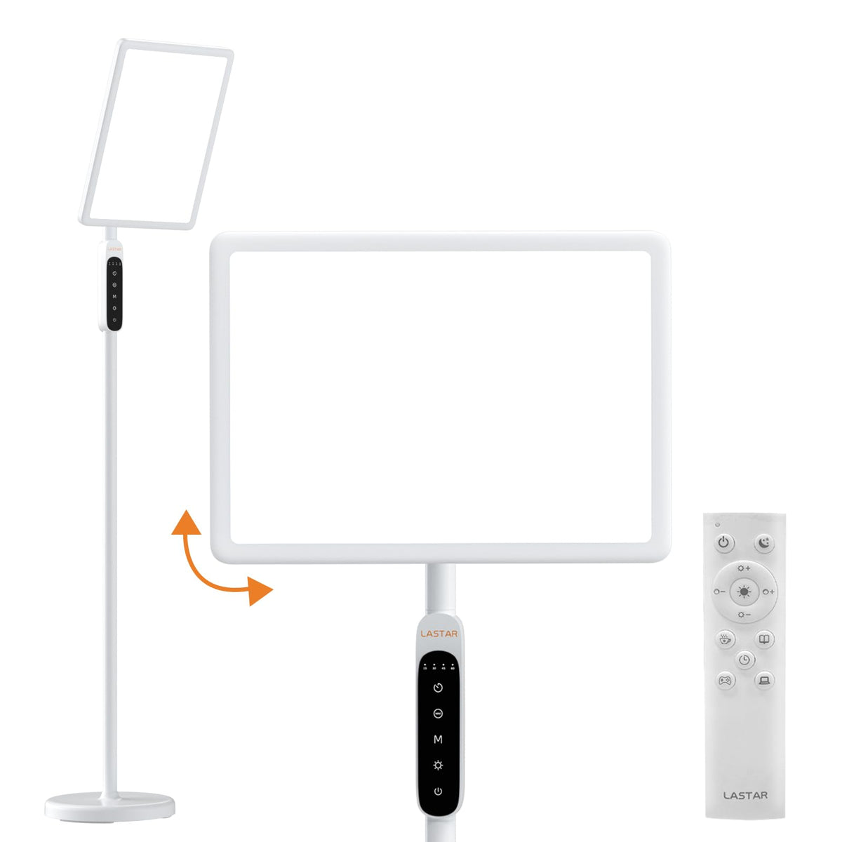 Lampe LASTAR thérapeutique dans le salon offrant un confort visuel grâce à une lumière riche.