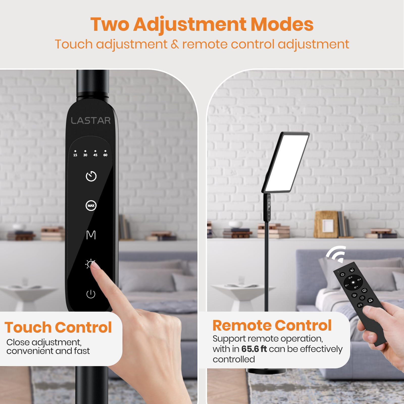 Lampe LASTAR – hauteur ajustable pour s'adapter à votre espace.