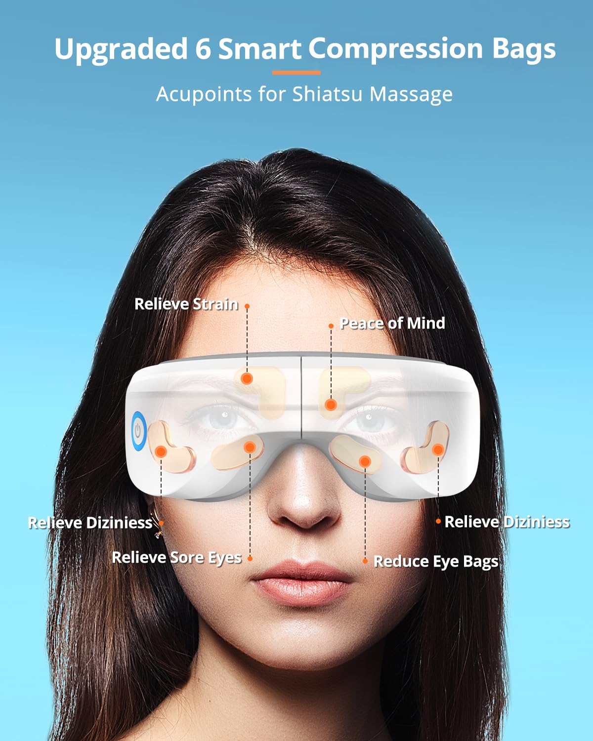 Latumab Masseur des Yeux – massage par pression et vibration relaxants.