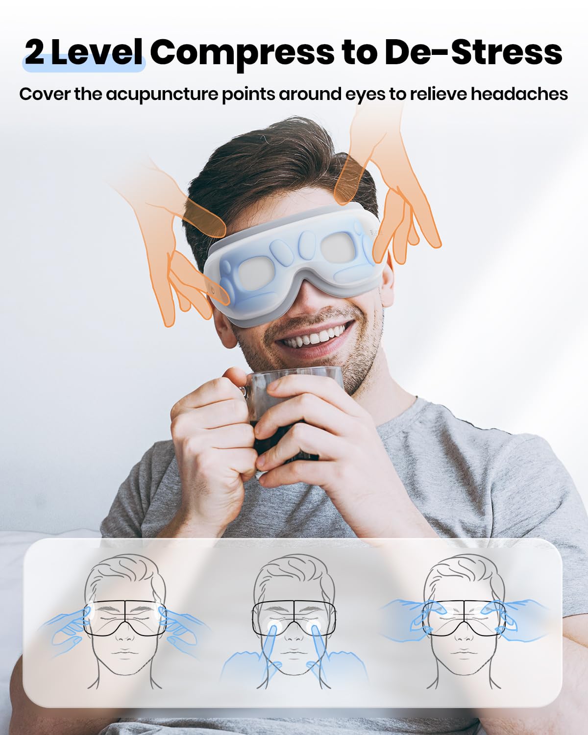 Latumab, massage par Bluetooth, permet d’écouter vos morceaux préférés pendant le soin.