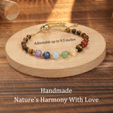 Bracelet LAVEIR chakra aigue-marine, aide à s'exprimer clairement lors des conversations