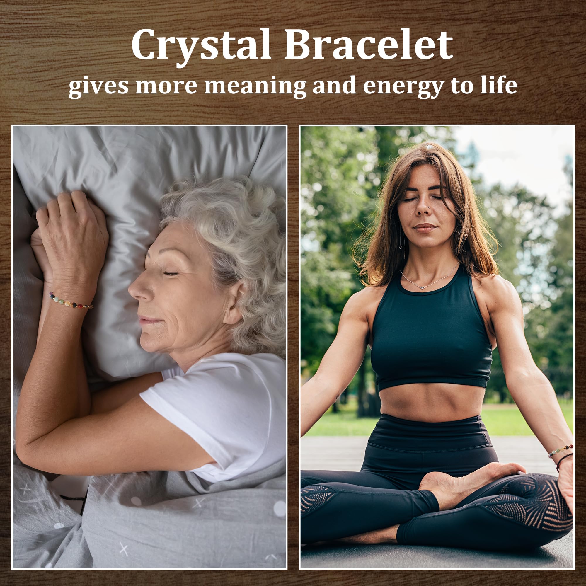 Bracelet LAVEIR chakra citrine, énergie positive et motivation pour la journée