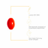 Lavela WS 1265 Integrative Therapeutics : etiquette-label affichant traçabilité et composition.