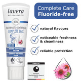 Lavera dentifrice Echinacea cap — bouchon pratique et emballage recyclable.