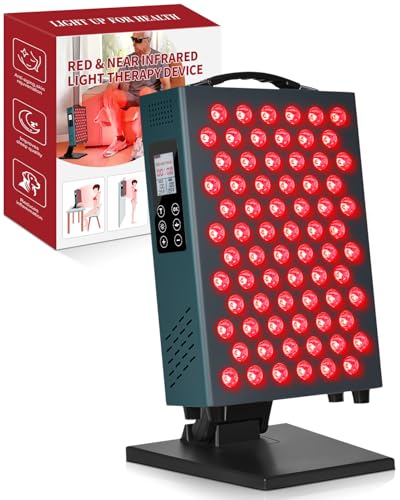 Lawind Panneau lumière rouge 660 nm et infrarouge 850 nm pour peau et récupération.