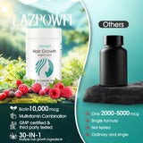 Lazpowfi Saw Palmetto extrait pour nourrir le cuir chevelu