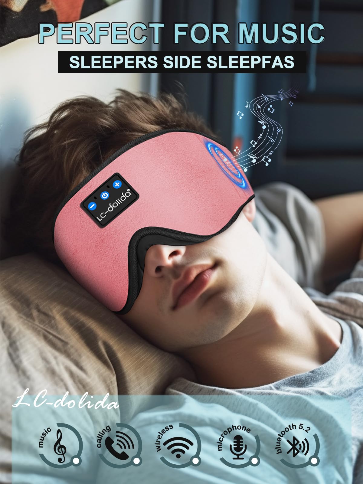 LC-dolida blocage-lumiere-99 assurant une obscurité optimale pendant la sieste.
