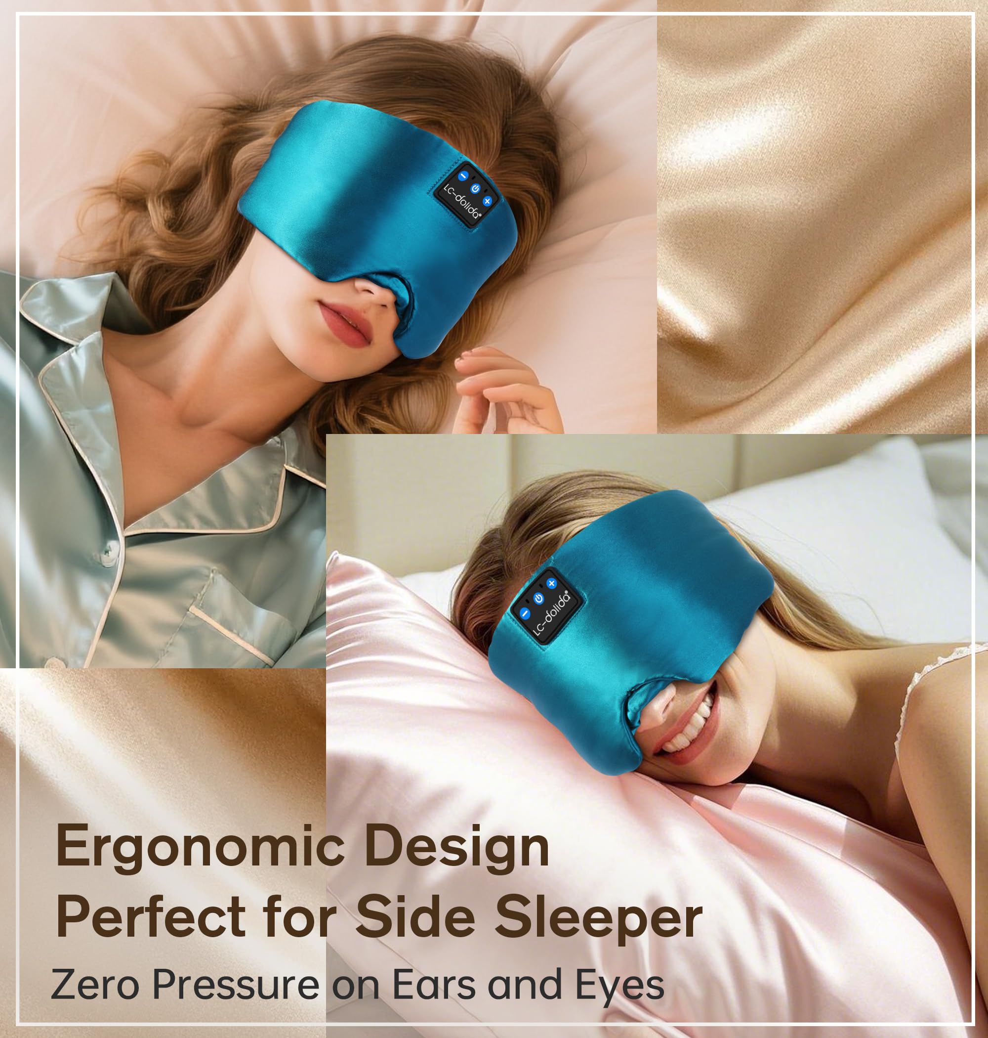 Masque LC-dolida avec occultation totale pour une ambiance sombre.