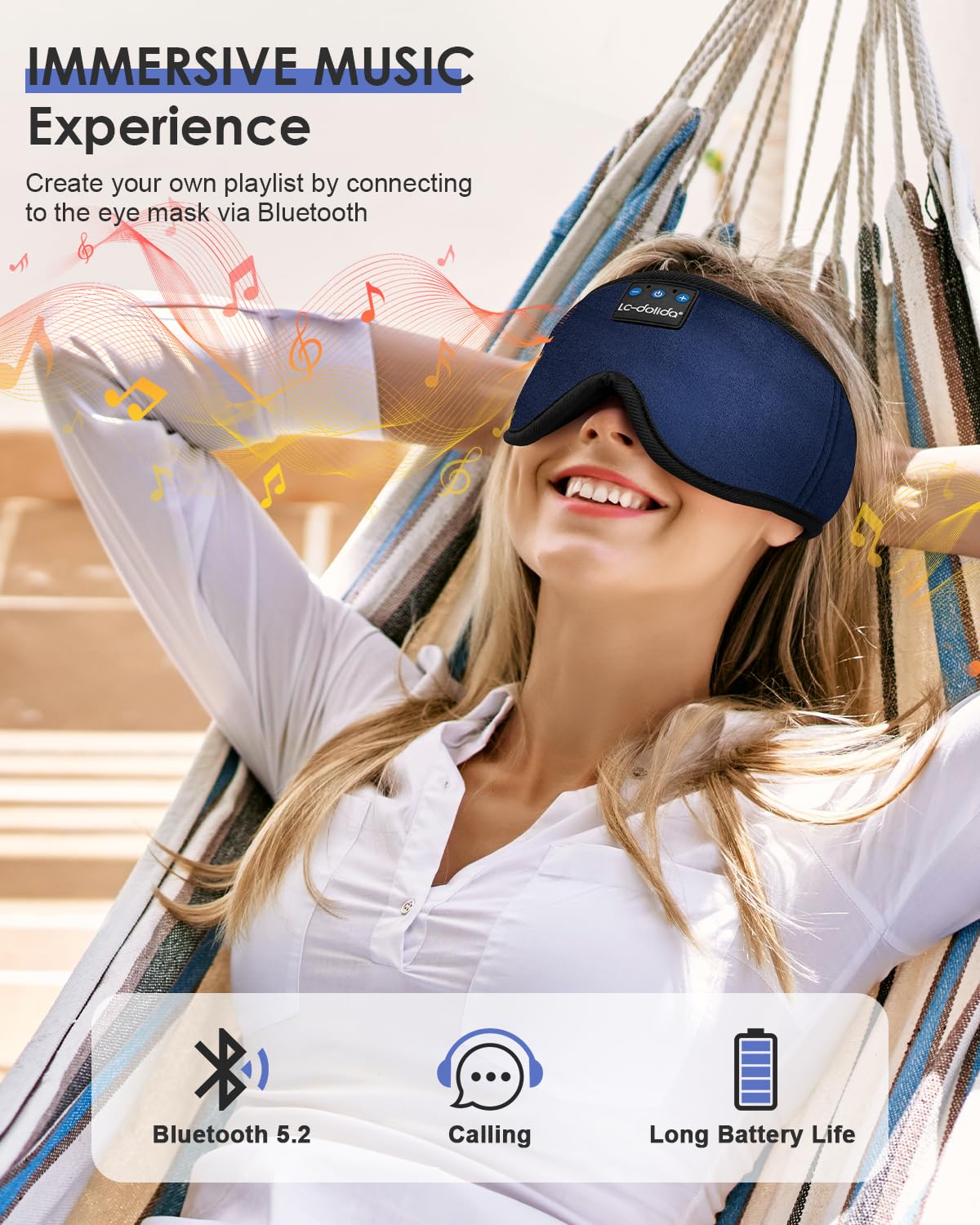 LC-dolida connexion Bluetooth 5.2 rapide et fiable