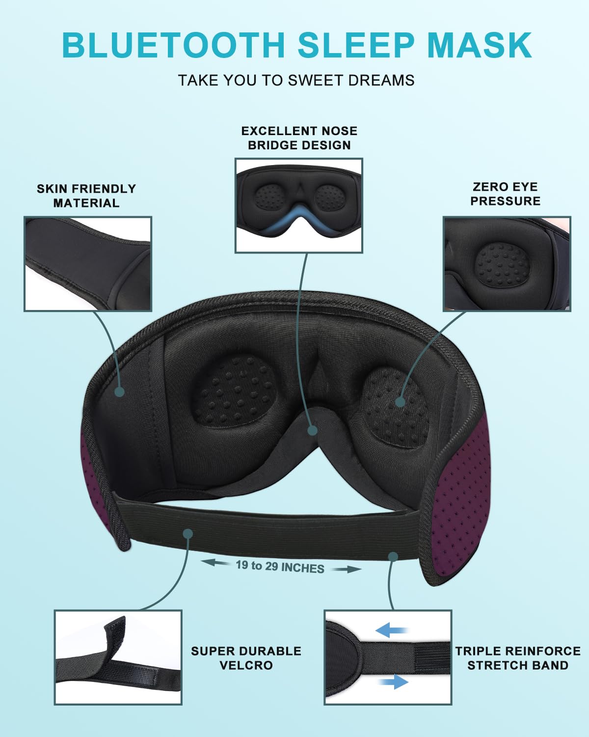 LC-dolida Bluetooth-5-4-autonomie assure écoute longue et connexion fiable.
