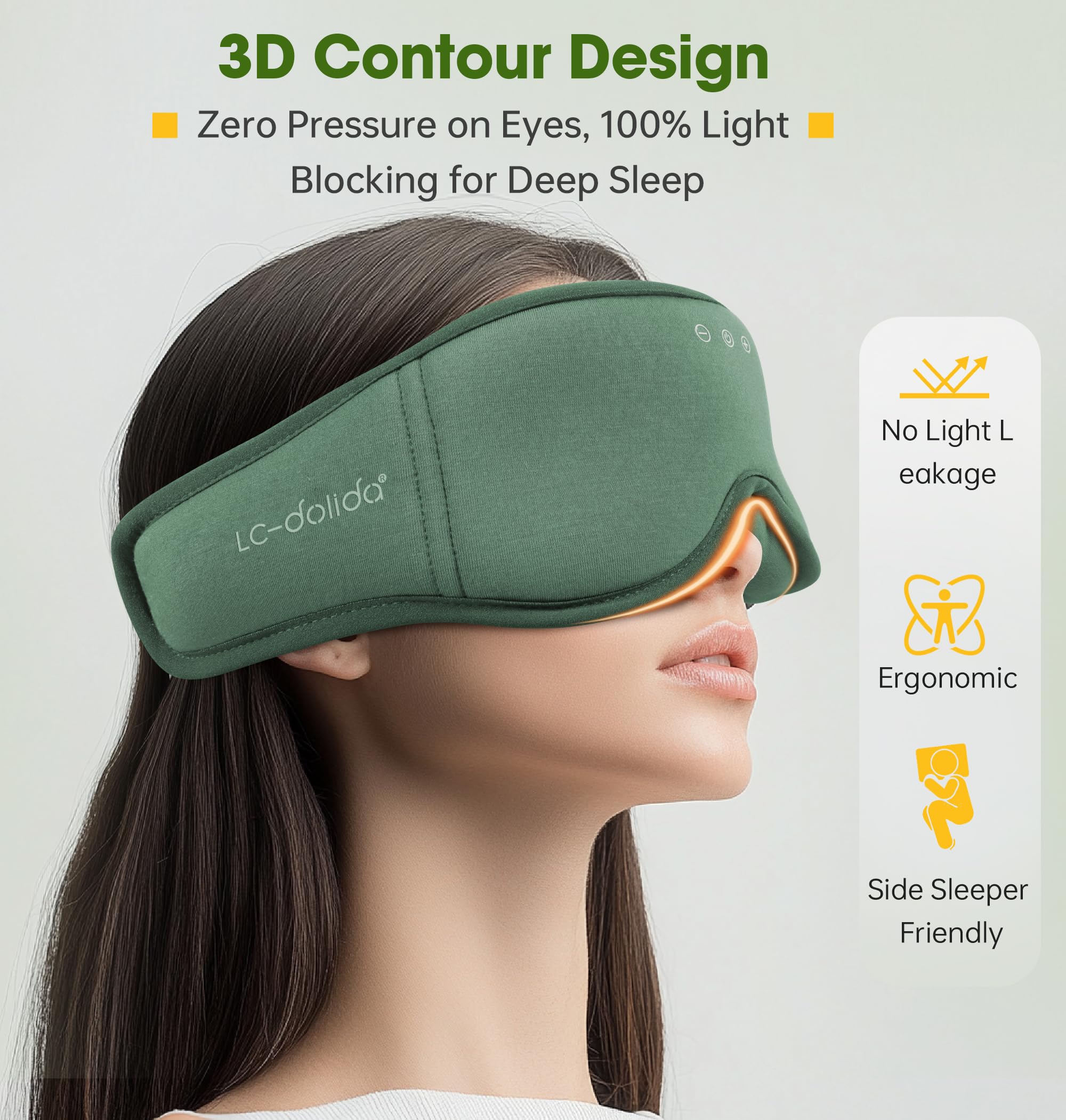 LC-dolida Bluetooth intégré 5-4, écoute sans fil de sons relaxants.