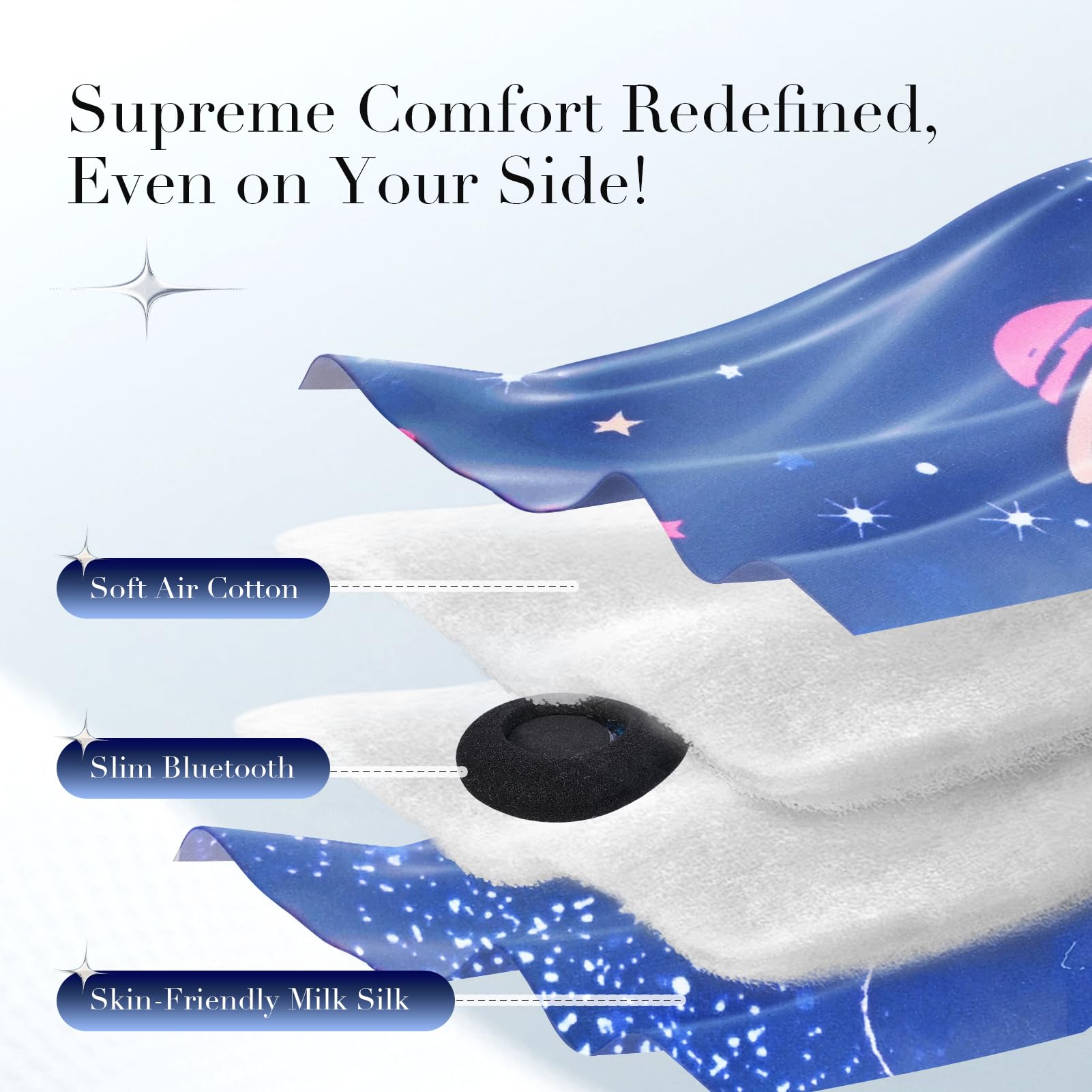 LC-dolida confort nuage coton-air procure douceur et fraîcheur nocturne.