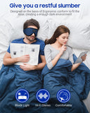 LC-dolida design 3D masque-yeux offrant contour ergonomique sans pression
