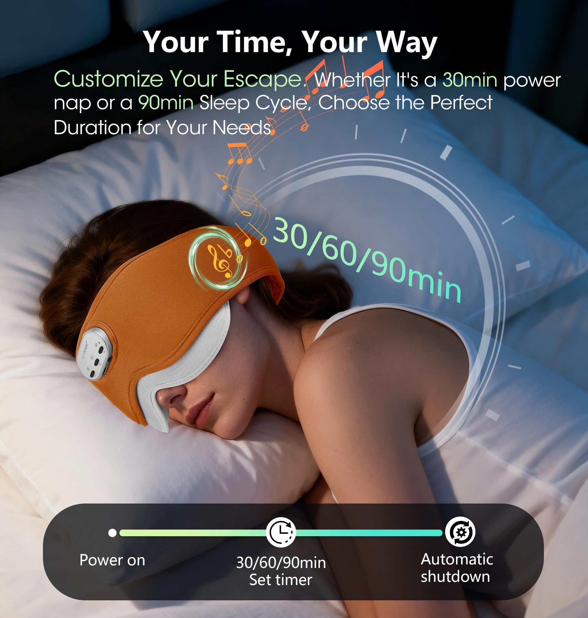 Couleur orange et confort pour une expérience nocturne agréable