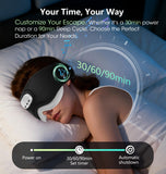 LC-dolida masque-nuit-pour-dormeurs-cotes: design adapté pour les dormeurs sur le côté