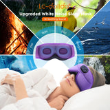 LC-dolida Masque sommeil Bluetooth 5-4 écoute sans fil