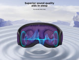 LC-dolida masque-sommeil-bluetooth-autonomie-10-13h permet des sessions prolongées.
