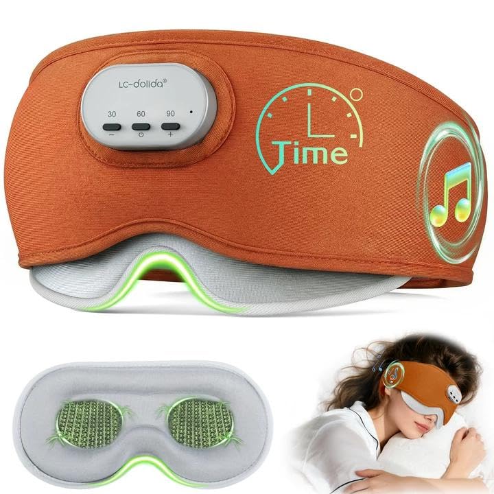 Masque LC-dolida avec commande vocale pour contrôle mains libres et détente nocturne
