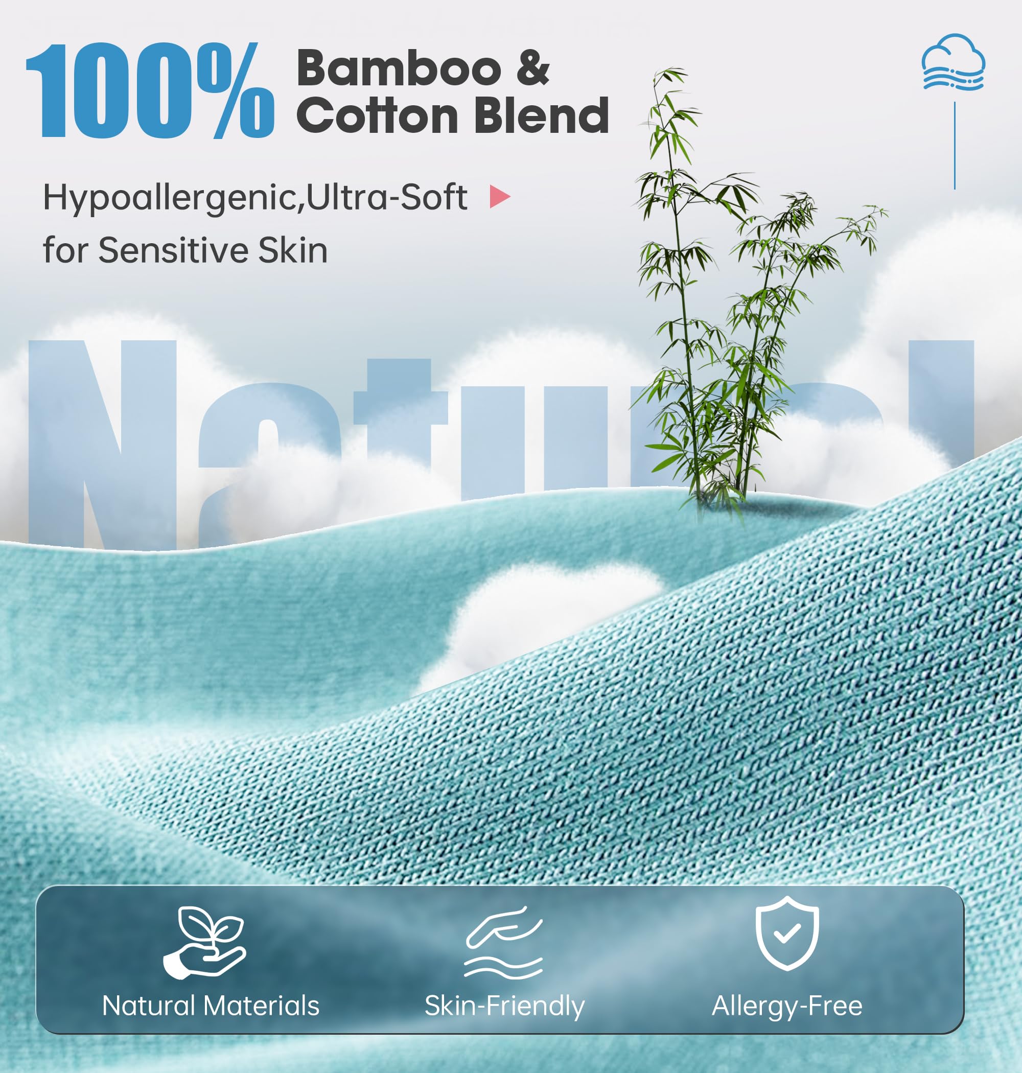 LC-dolida masque sommeil Bluetooth intégré: écoute sans fil pour se détendre.