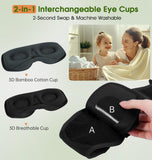 LC-dolida masque sommeil cups 32mm sans pression