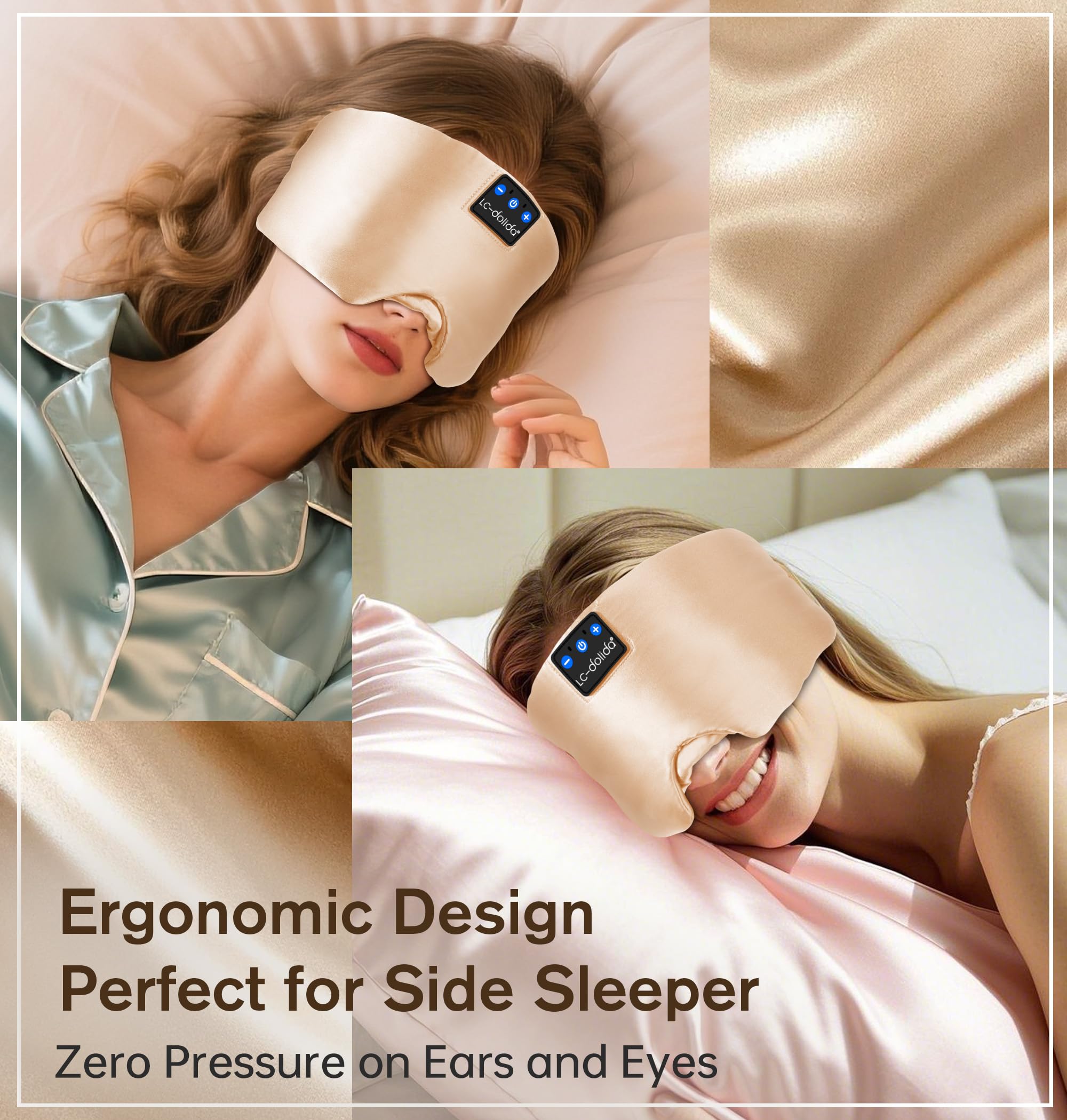 Design ergonomique du masque LC-dolida s’adaptant au visage