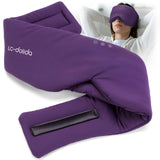 LC-dolida masque-sommeil fibre-refroidissante pour fraîcheur durable et confort.