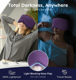 LC-dolida masque-sommeil nez-ajustable et bande elastique évitent les marques.