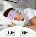 LC-dolida masque-sommeil voyage-compact: parfait pour les trajets et les vacances.