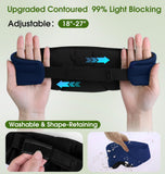 LC-dolida masque-sommeil-voyage-nap idéal en voyage grâce à son design compact.