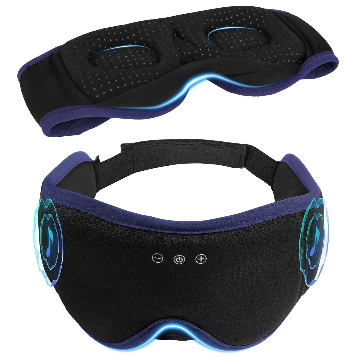 LC-dolida masque-yeux bluetooth 5-4 pour obscurité totale et sommeil paisible