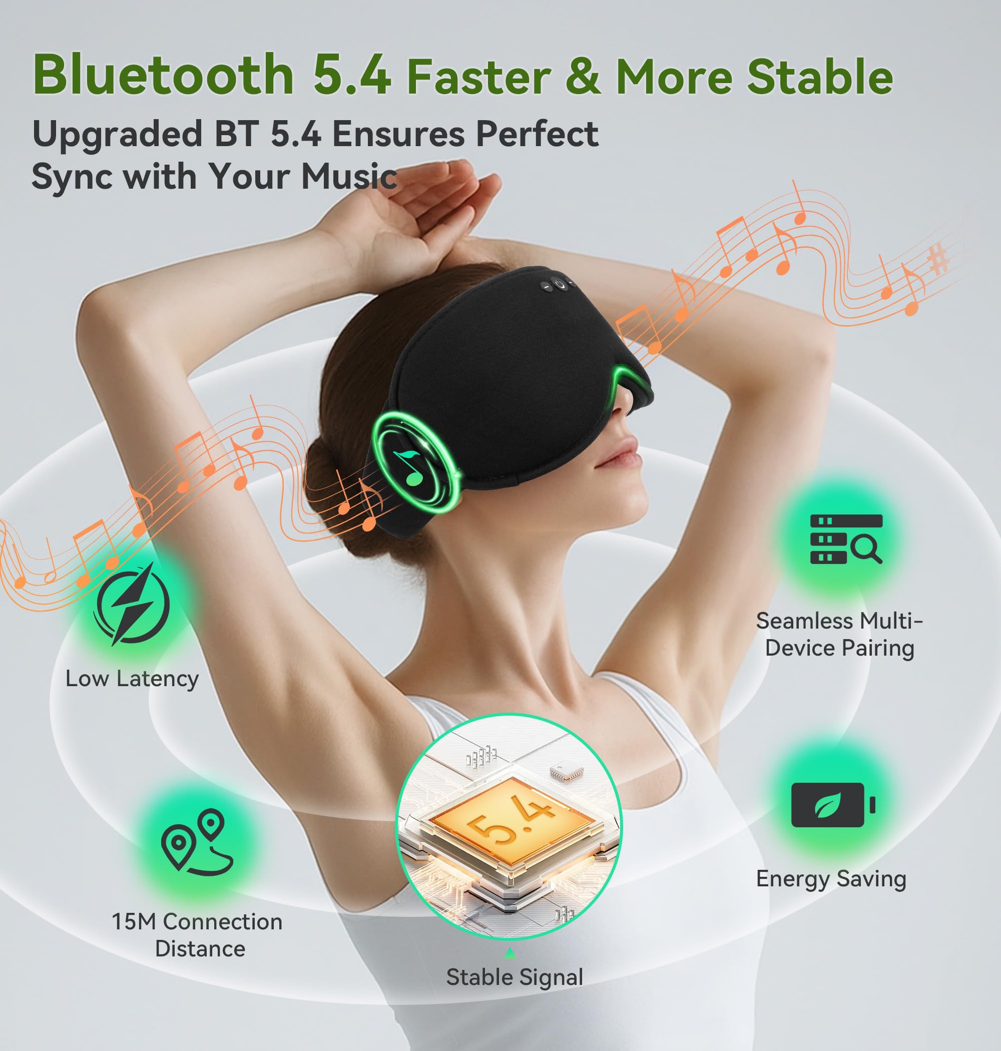 LC-dolida masque-yeux-design-ergonomique-3d: ajustement stable toute la nuit.