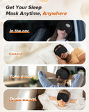 LC-dolida masque yeux lavable avec module Bluetooth détachable.