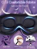 LC-dolida écouteurs sommeil design 3D, ajustement confortable sur le visage.