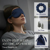 LCBD masque yeux satin anti-lumière pour obscurcir naturellement la pièce.