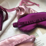 Pochette cadeau LCBD masque satin, idée parfaite pour un cadeau sommeil.