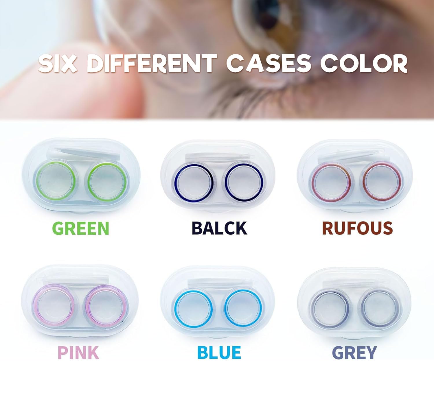 Boîtes transparentes à lentilles LCFALO facilitant le contrôle visuel.