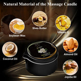 Cire-massage LCZLUMIPRO fondante qui devient huile chaude
