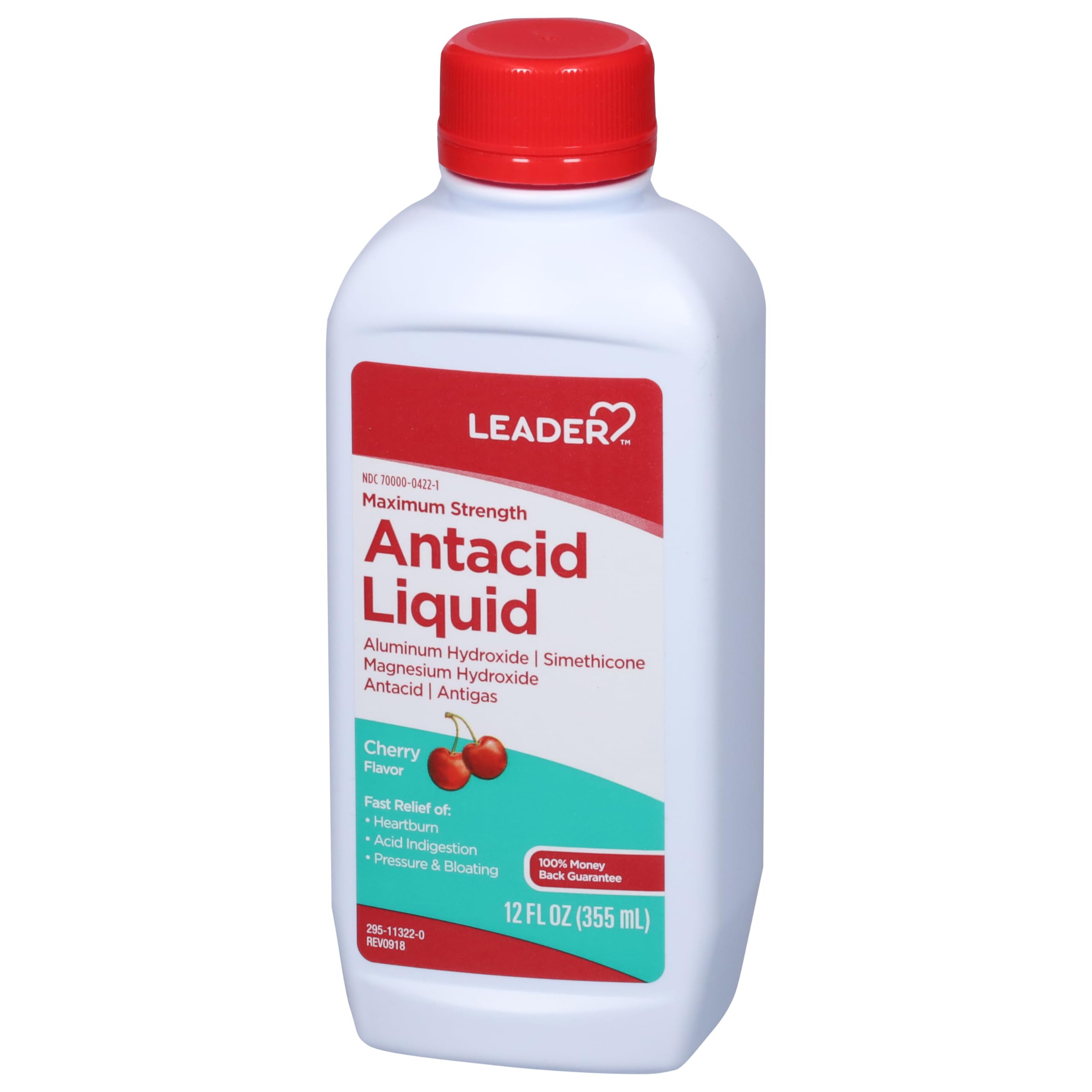 Leader antiacide doseur-verre, dosage précis pour une utilisation pratique.