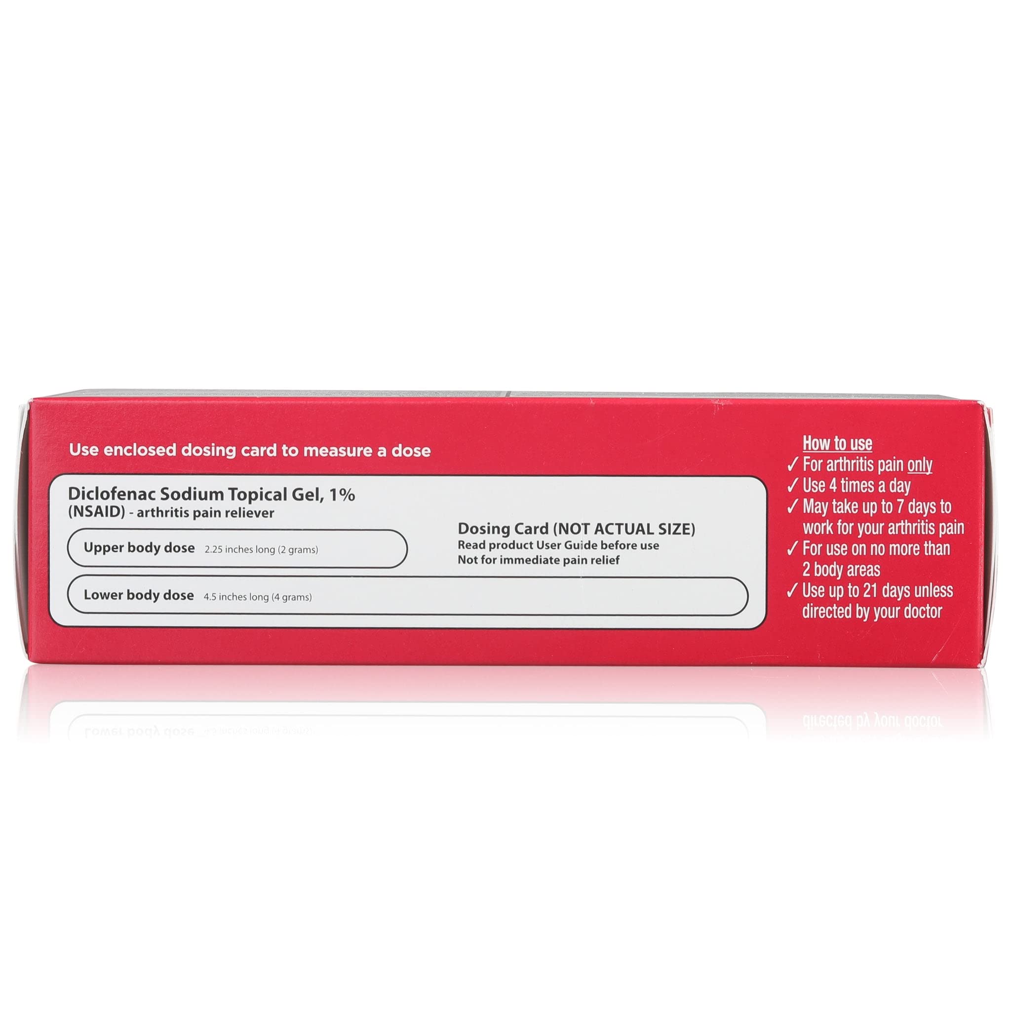 Gel Leader Diclofenac sodique, applicateur intégré pour une application précise.
