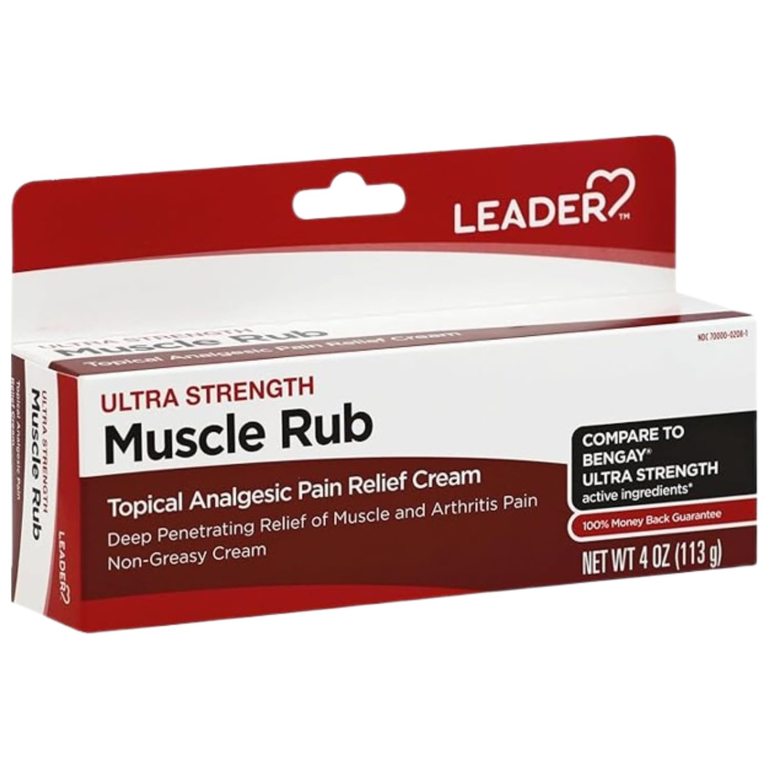 Leader Pommade Musculaire: action ciblée grâce au camphre et au menthol.