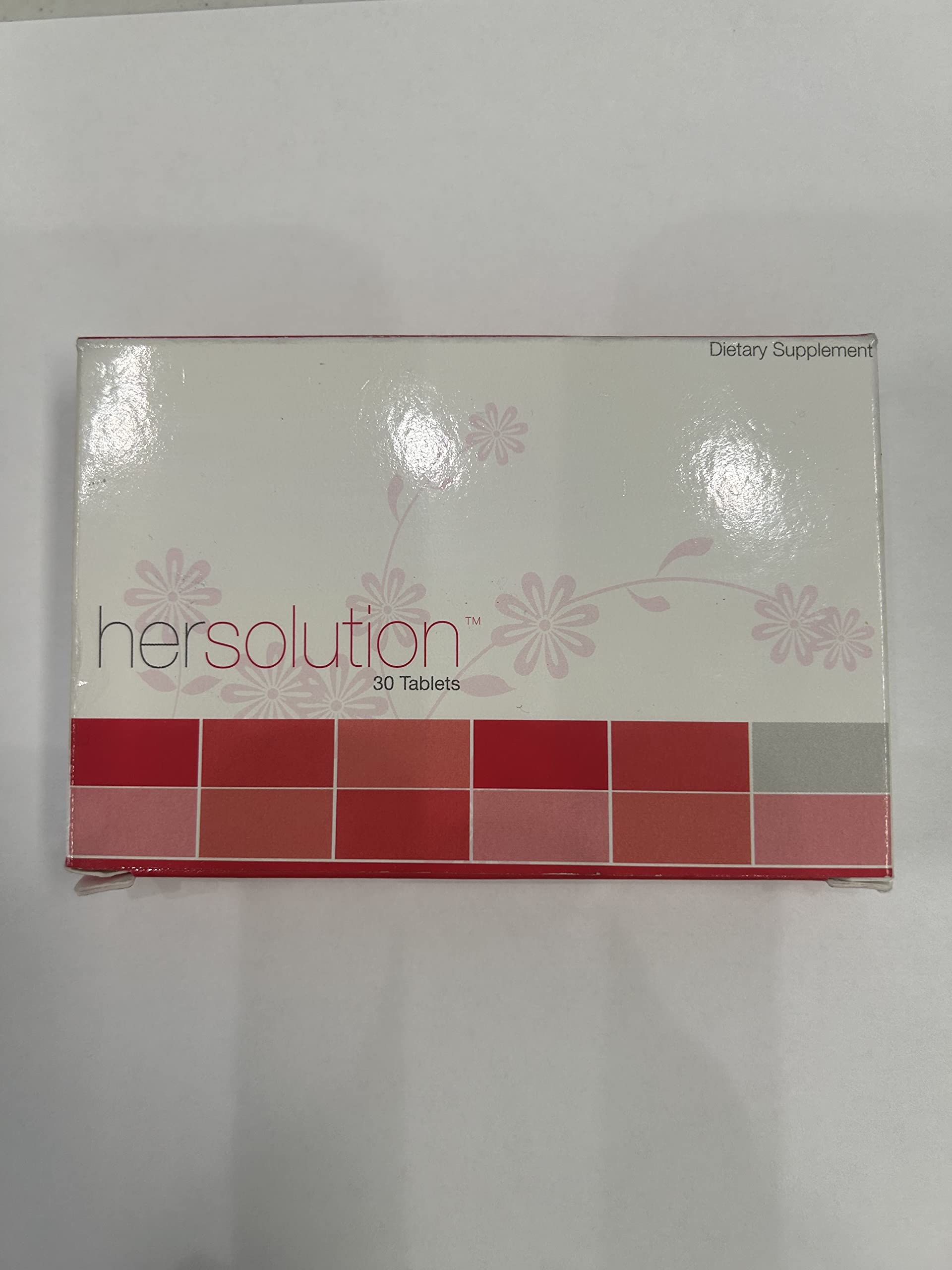 Emballage Hersolution de Leading Edge Health, prêt à découvrir les bénéfices potentiels.