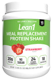 Lean1 emballage fraise – remplacement de repas pratique et équilibré.
