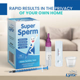 Leaping Lynx Super Sperm Check – tube de prélèvement et préparation rapide.