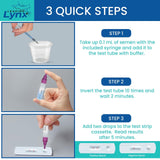 Leaping Lynx Super Sperm Check – vérification post-vasectomie rapide.