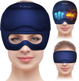 Casquette LeArex de soulagement migraine avec cap froid enveloppant la tête