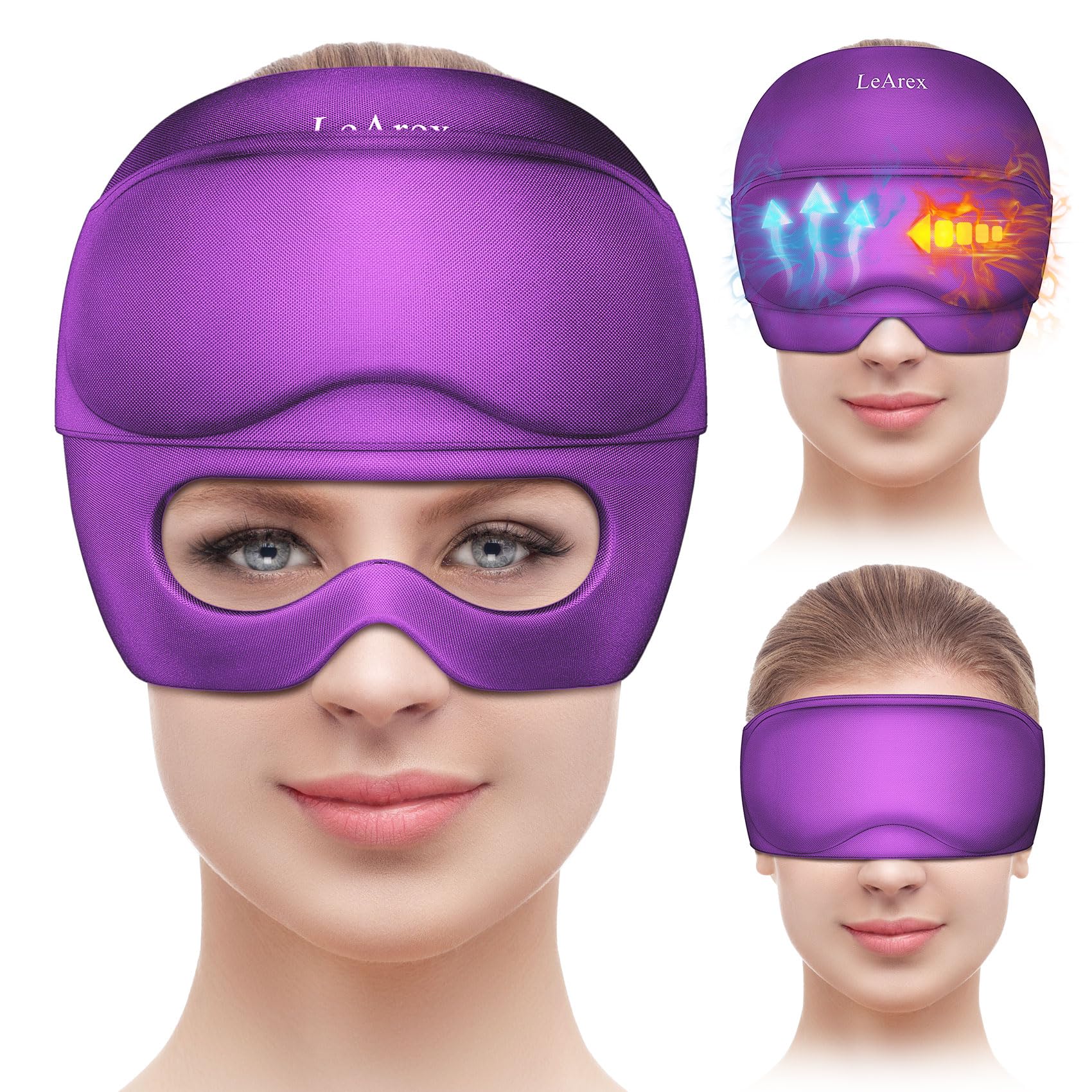 LeArex cap-relief-migraine-yeux-gel : soulagement ciblé pour migraines et yeux fatigués