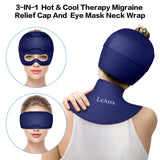LeArex cap-tete-360-confort enveloppe entièrement la tête pour un soulagement apaisant.