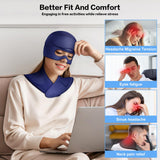 LeArex masque-yeux-détachable, offre un confort rafraîchissant pour les yeux fatigués.
