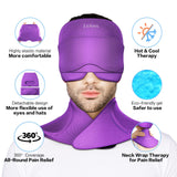 LeArex wrap-gel-cou-refroidissement s'adapte au cou pour une thérapie ciblée.
